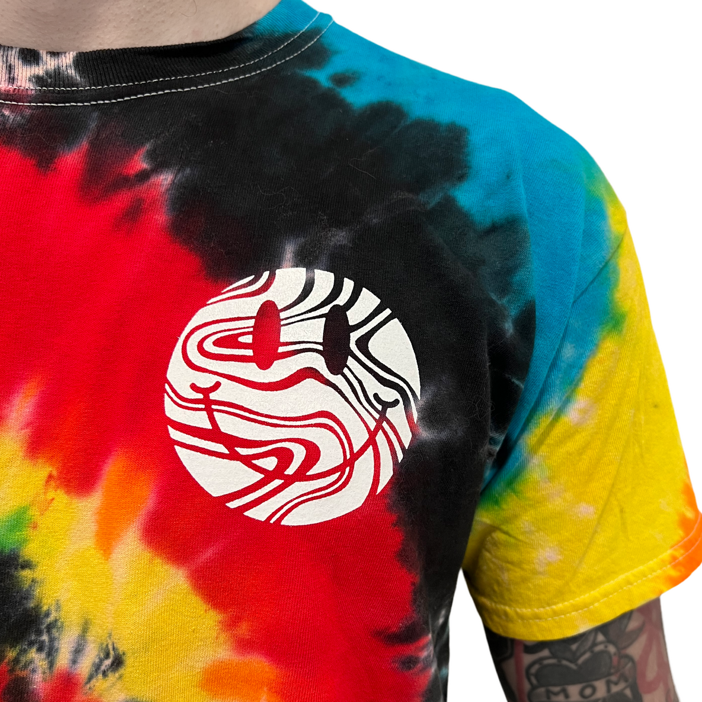 Tie Dye Smile Logo T-Shirt